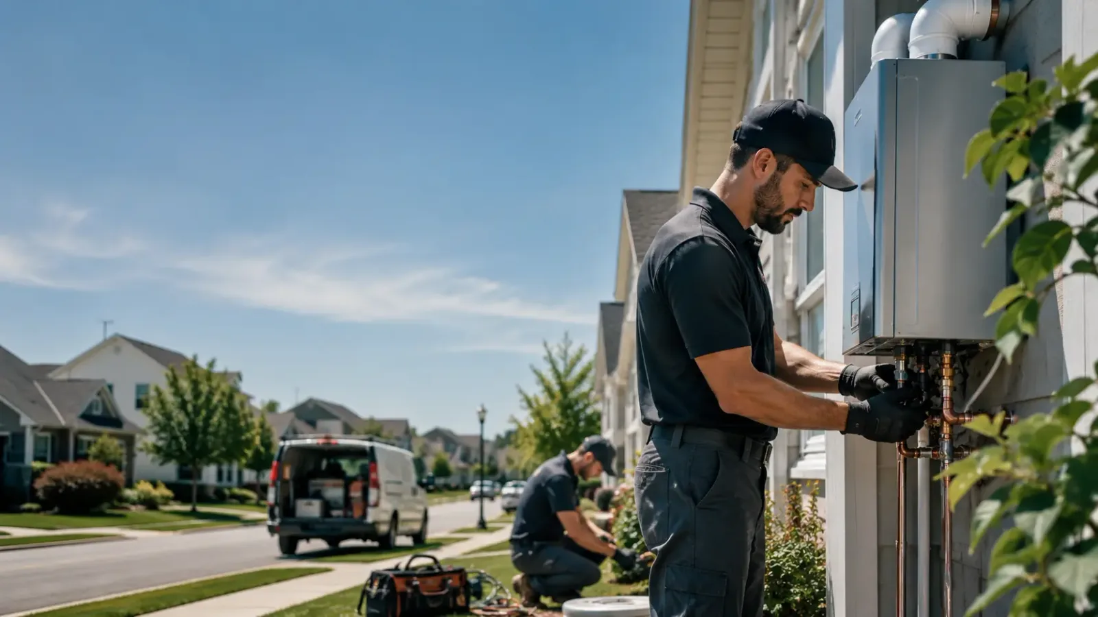 Tankless Water Heater Installation in Pflugerville, TX